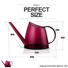 WhaleLife stylish compact red design enhances small desk and shelf spaces.