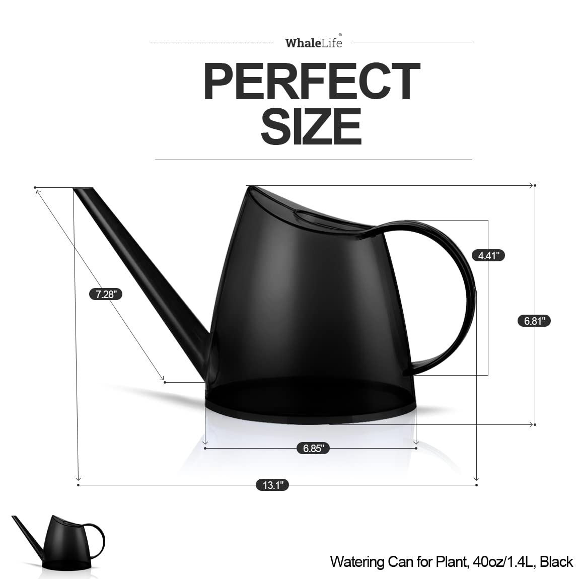WhaleLife black space-saving design blends with modern interiors