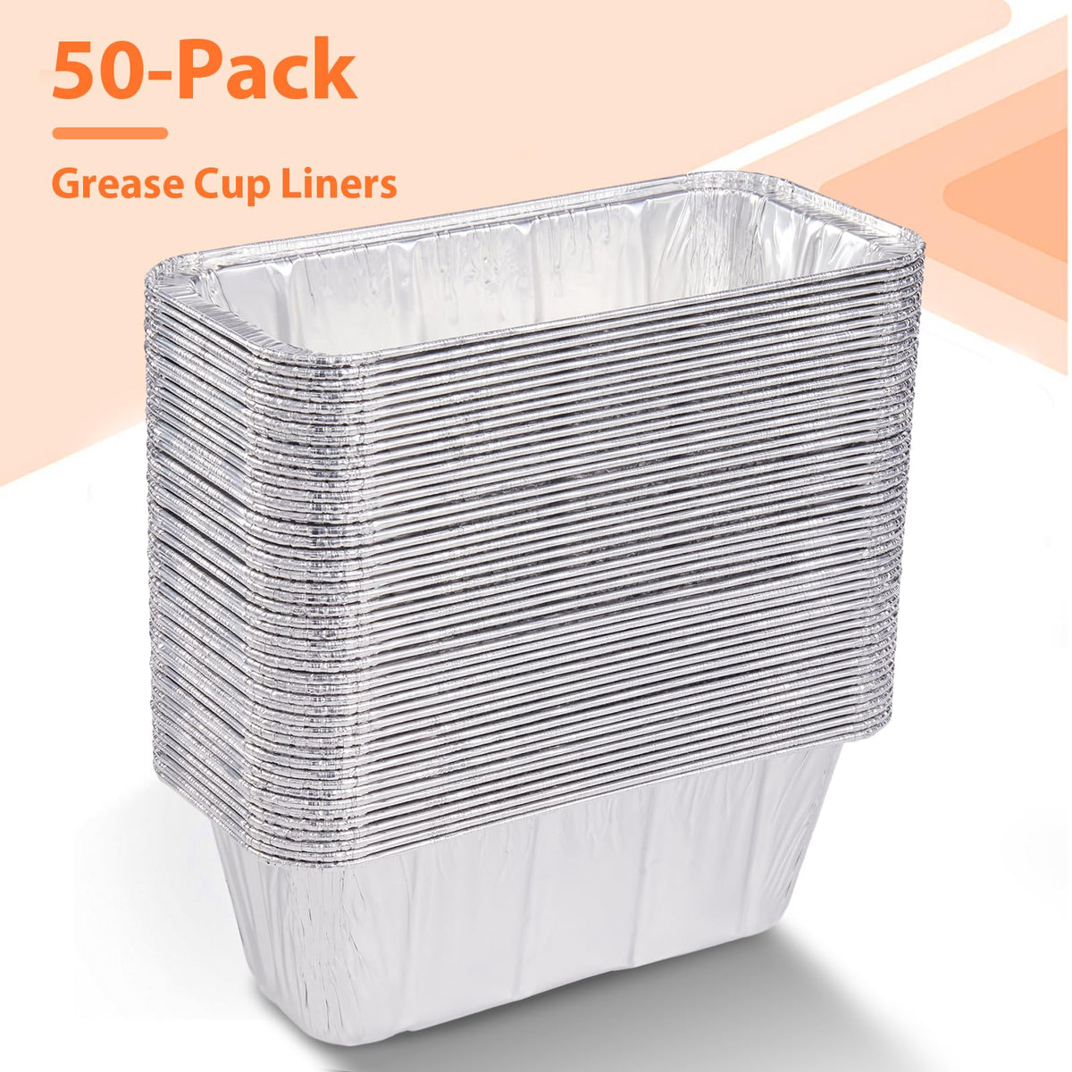 Whaleme easy-clean foil pan disposables, ideal for outdoor grilling and camping.