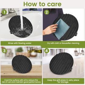 Whaleme kitchen-outdoor-press-accessory enhances cooking flexibility on grills and griddles.