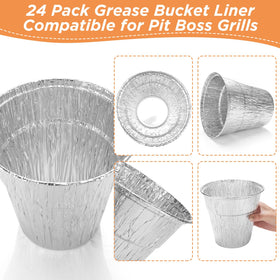 Whaleme rigid-yet-flexible aluminum liner shapes to fit snugly.