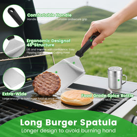 Whaleme seasoning shaker highlighting even spice distribution and moisture lock.