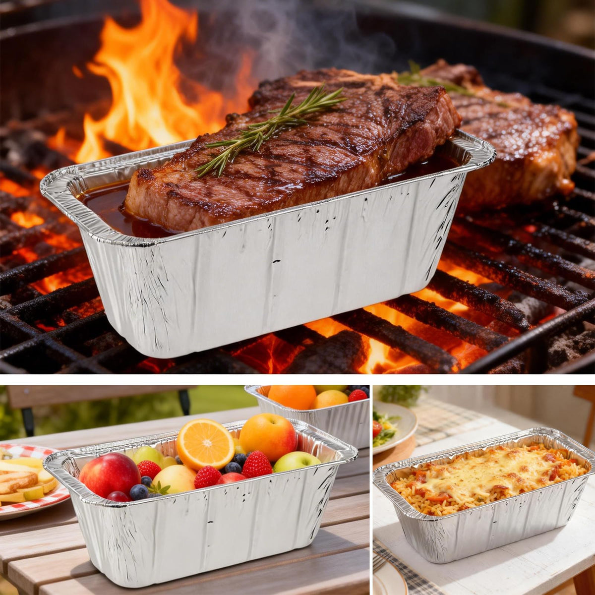 Whaleme stackable grease pan liners, space-saving and quick cleanup.