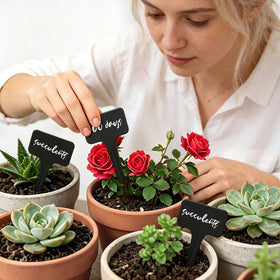 Whaline labels suitable for indoor, outdoor, pots, and greenhouse use
