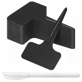 Whaline T-type plant labels 6x10 cm for durable garden labeling in pots and beds