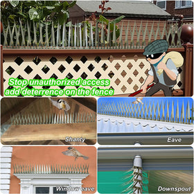 WHCDSTGJ barrier keeps pests away while preserving garden look.