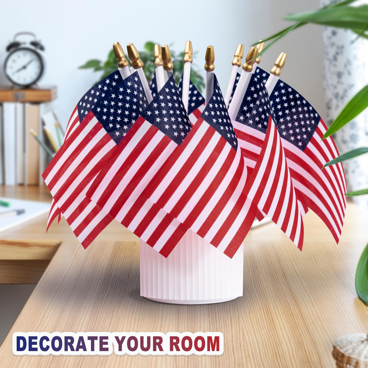 WHGJ waterproof polyester US flags, fade-resistant for long-lasting displays.