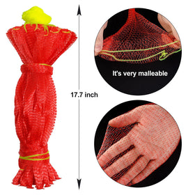 WhistenFla Nylon Mesh Bags are reusable and washable for garden use.