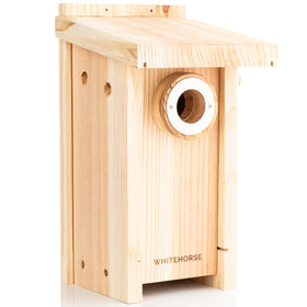 WHITEHORSE Bluebird House weatherproof exterior for outdoor mounting