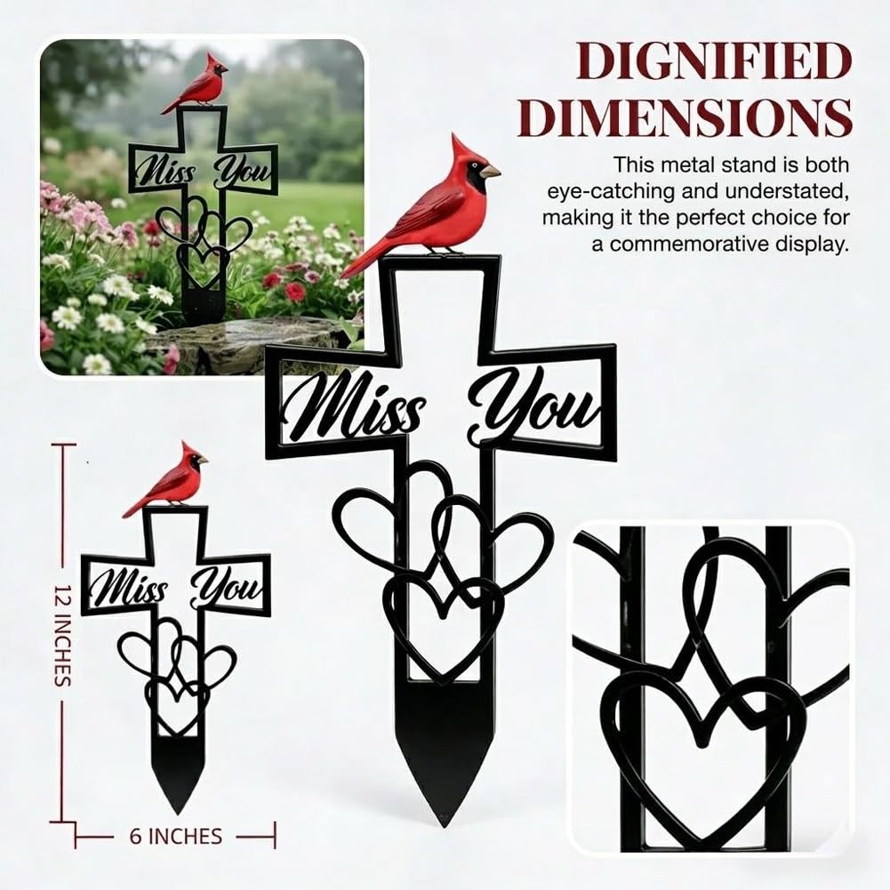WHJHMAM weather-resistant outdoor memorial plaque