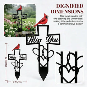 WHJHMAM weather-resistant outdoor memorial plaque