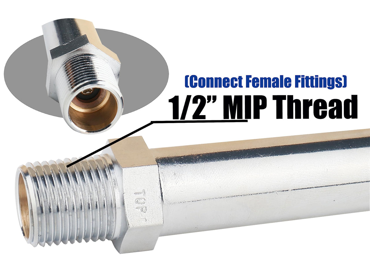 WHK 3/4-inch GHT hose thread for standard hose compatibility