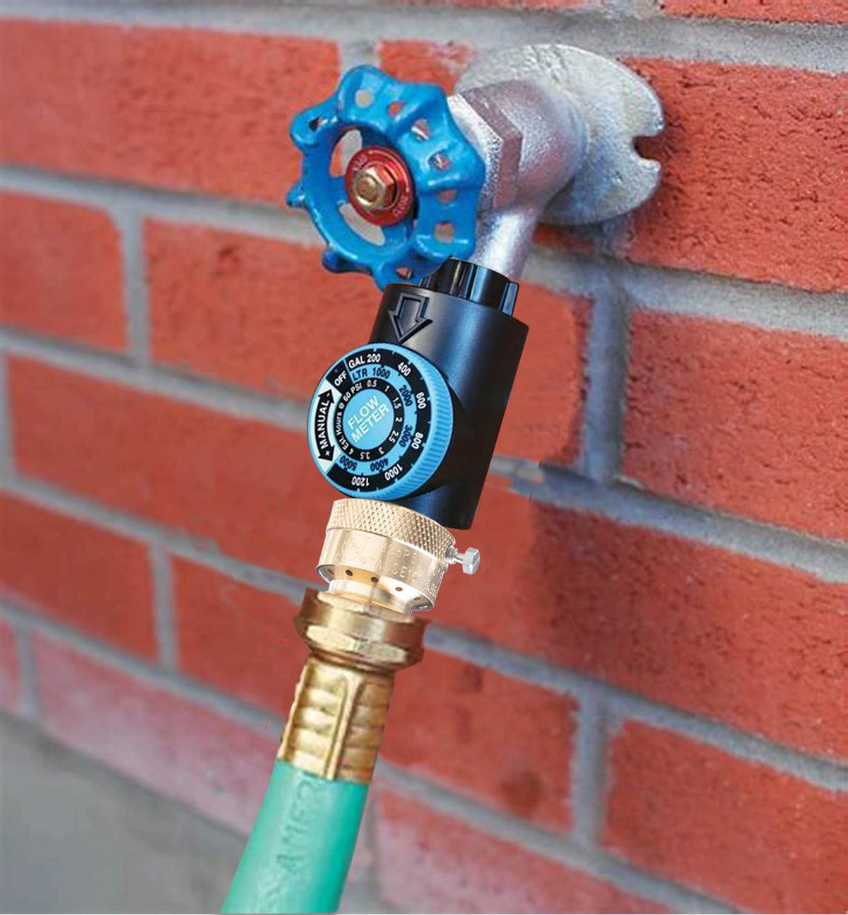 WHK 3/4 inch thread inlet and outlet for standard hose compatibility
