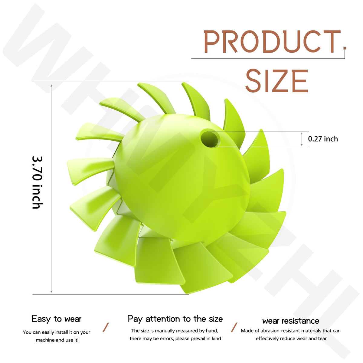 WHMYZHL blower fan blades replace worn components for strong airflow.