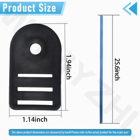 WHMYZHL FG-FASKIT 26-inch straps ready for quick attachment.