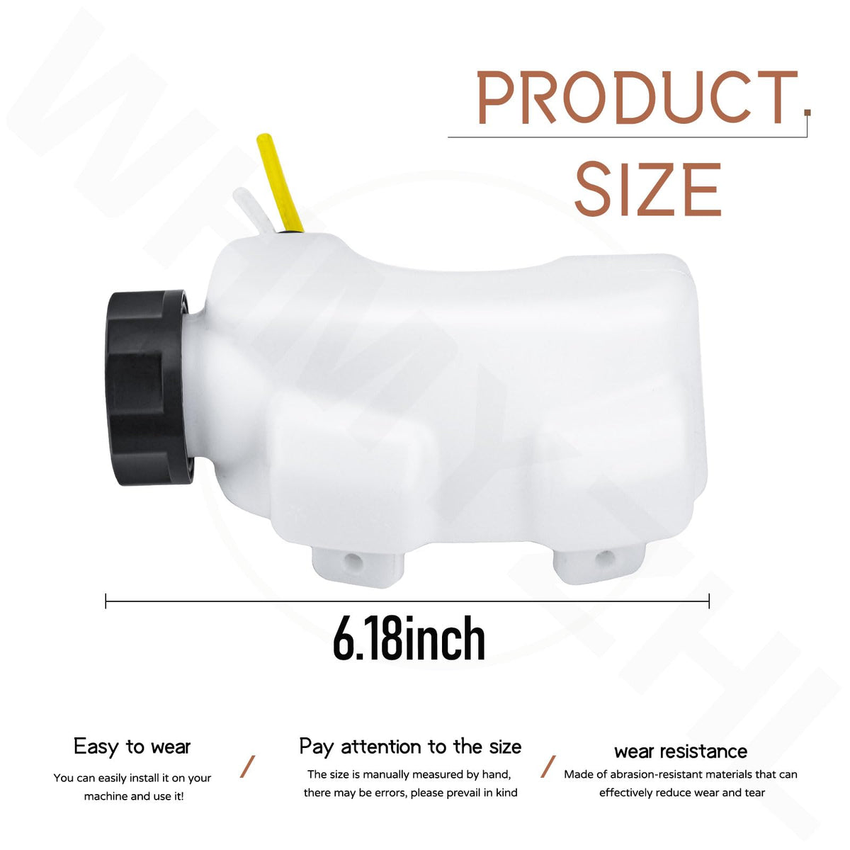 WHMYZHL fuel tank assembly 753-06183 side connection ensuring a tight seal