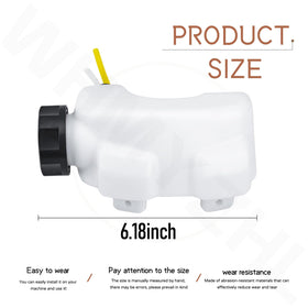 WHMYZHL fuel tank assembly 753-06183 side connection ensuring a tight seal