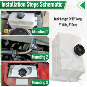 WHMYZHL replacement 532184900 fuel tank, exact fit with OEM numbers