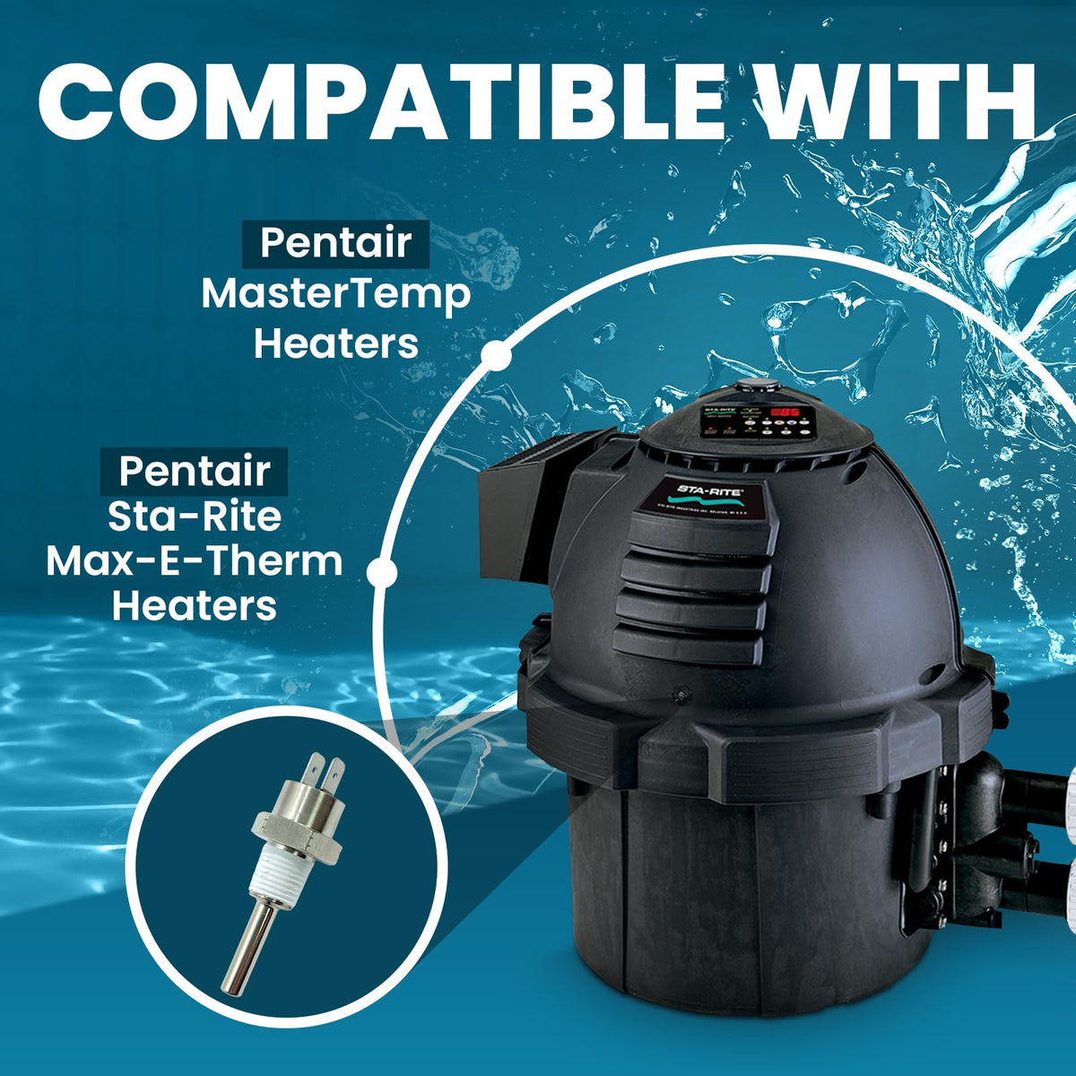 Wholesale Sensors Pentair 42001-0053S installation steps shown for easy replacement.