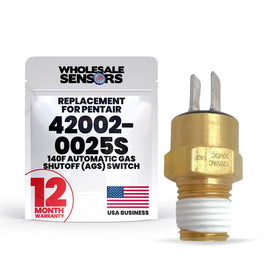 Pentair 42002-0025S switch front view ensuring safe pool heater operation