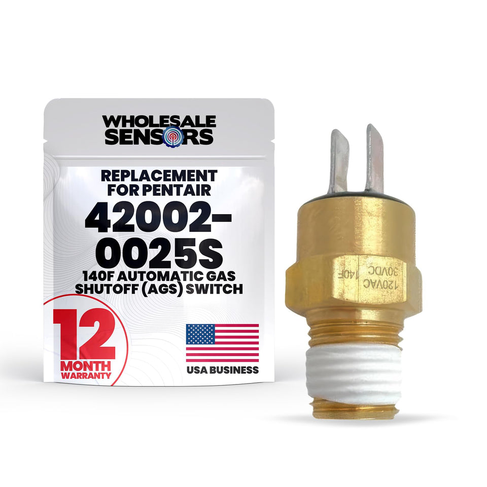 Pentair 42002-0025S switch front view ensuring safe pool heater operation
