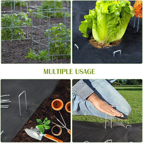 Whonline rust-resistant stakes suitable for repeated garden use