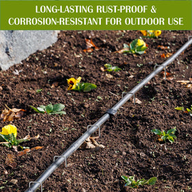 Whonline tent-stakes providing sturdy support for outdoor decor