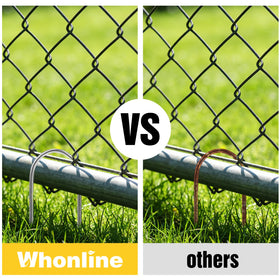 Whonline beveled-tip stakes ease turf penetration for quick staking