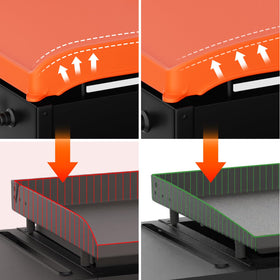 WhtSky easy-clean surface keeps Blackstone tidy