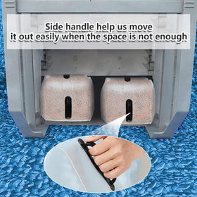 Whumsdog easy-fill seal-lid weights simplify setup and removal.