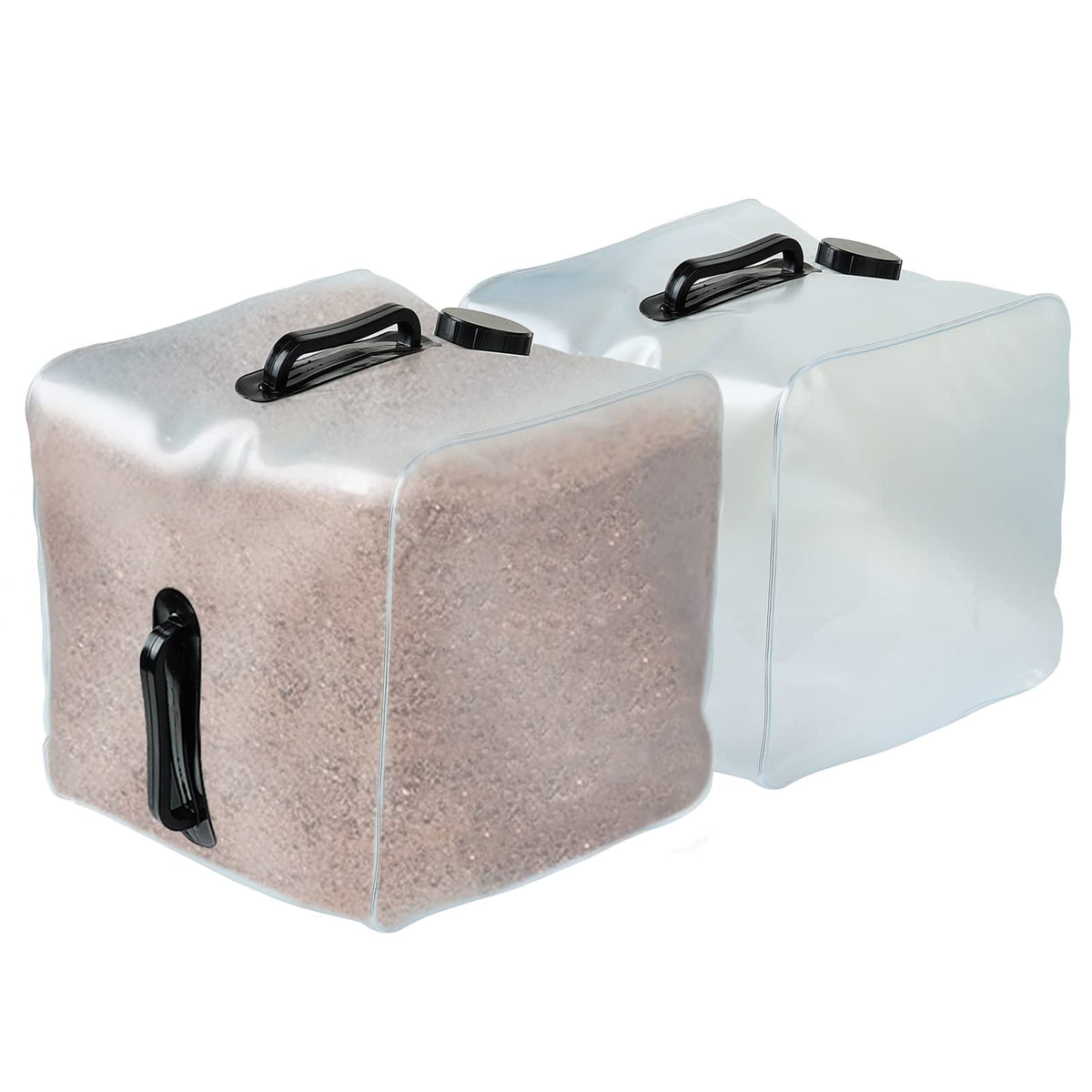 Whumsdog pool ladder weights 2-pack for stable above-ground steps.