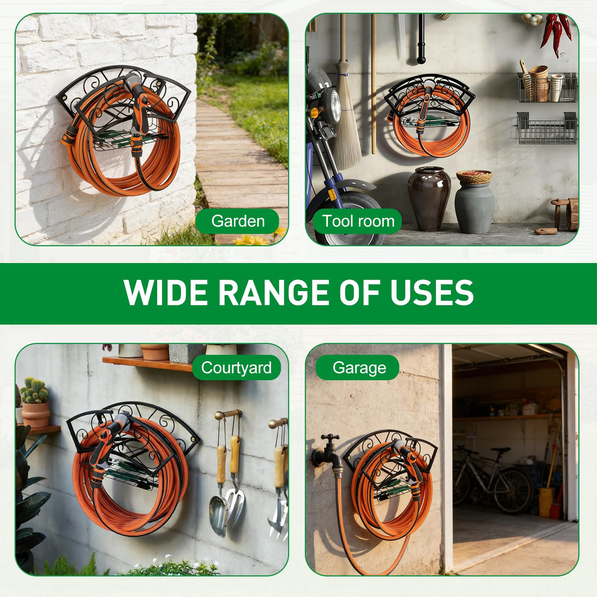 WiMas space-saving design preserves hose organization with easy access.