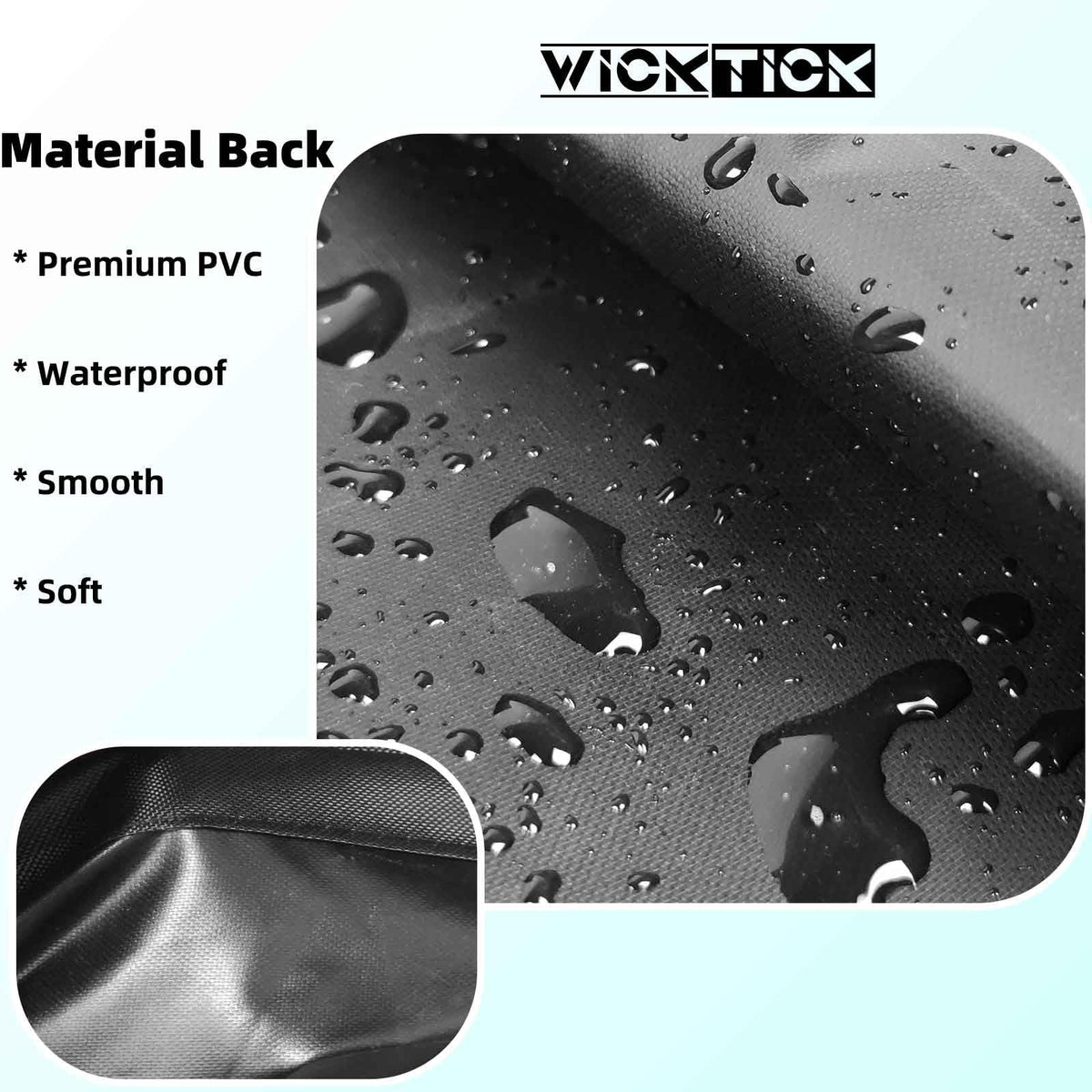 WICKTICK outdoor cover ideal for poolside furniture protection.