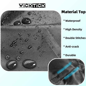 WICKTICK storage bag included helps tidy the cover when not in use.