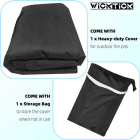 WICKTICK storage bag included for neat, portable storage.