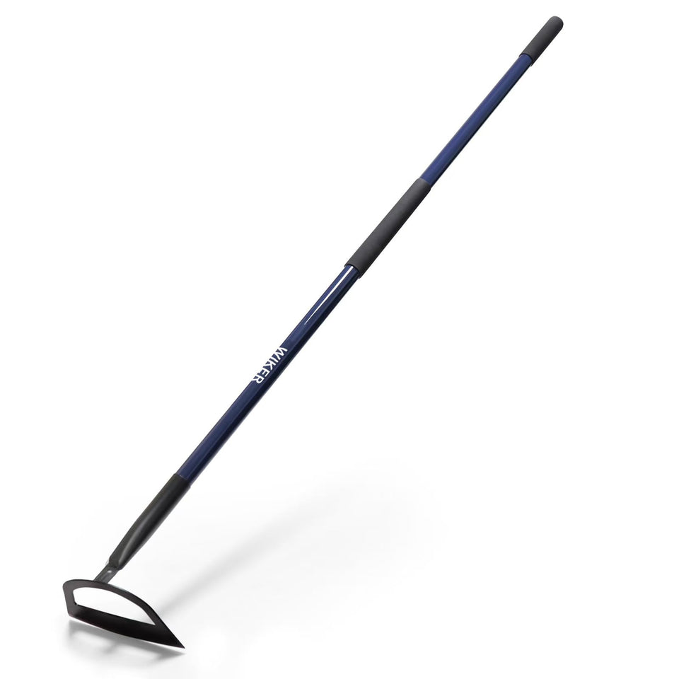 WIKER hoe blade close-up with sharp edge for quick weed cutting
