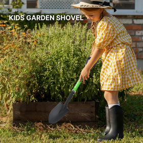 WIKER 28-inch small shovel, lightweight for easy carrying.