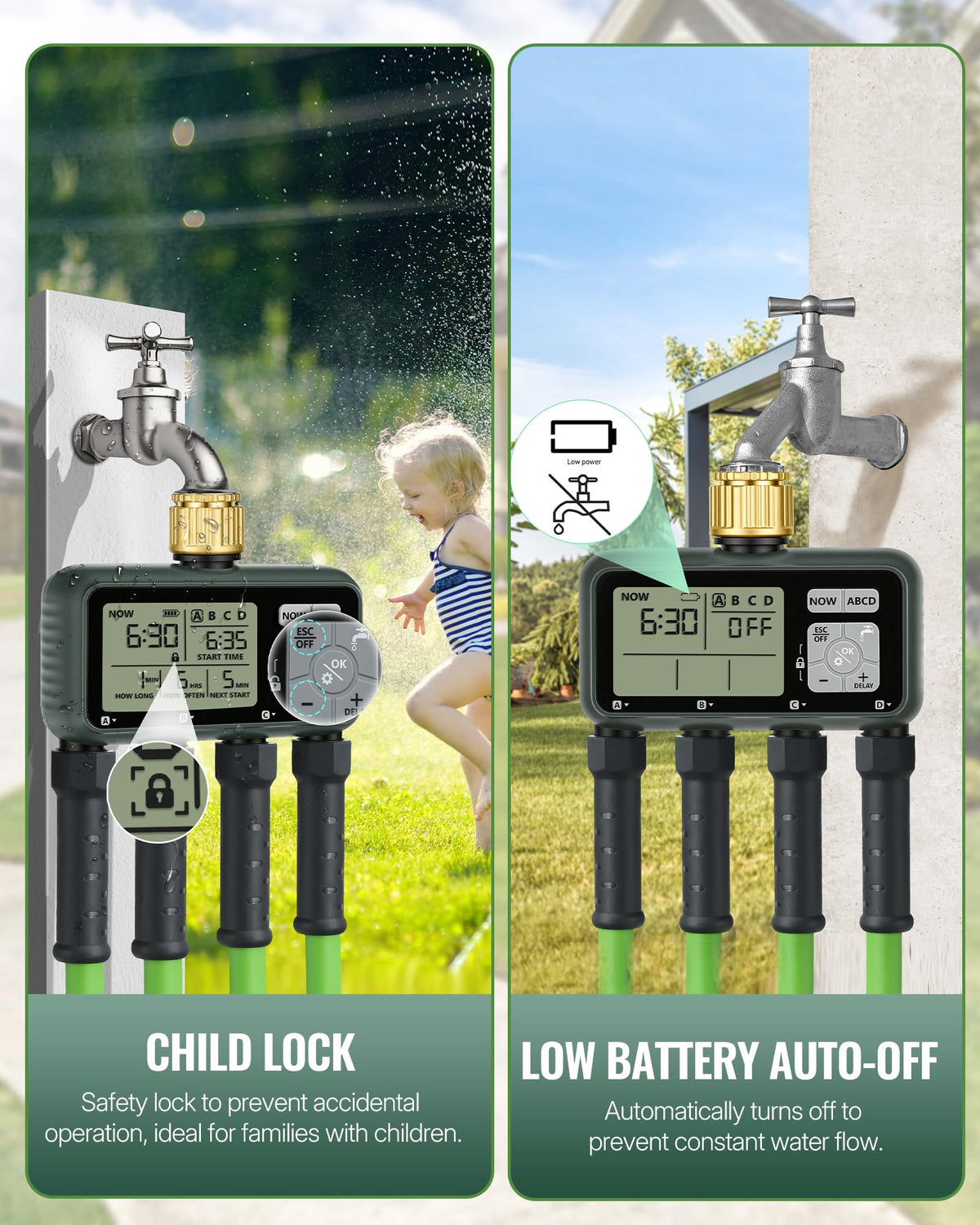 WILAWELS brass inlet for durable, leak-resistant connections.