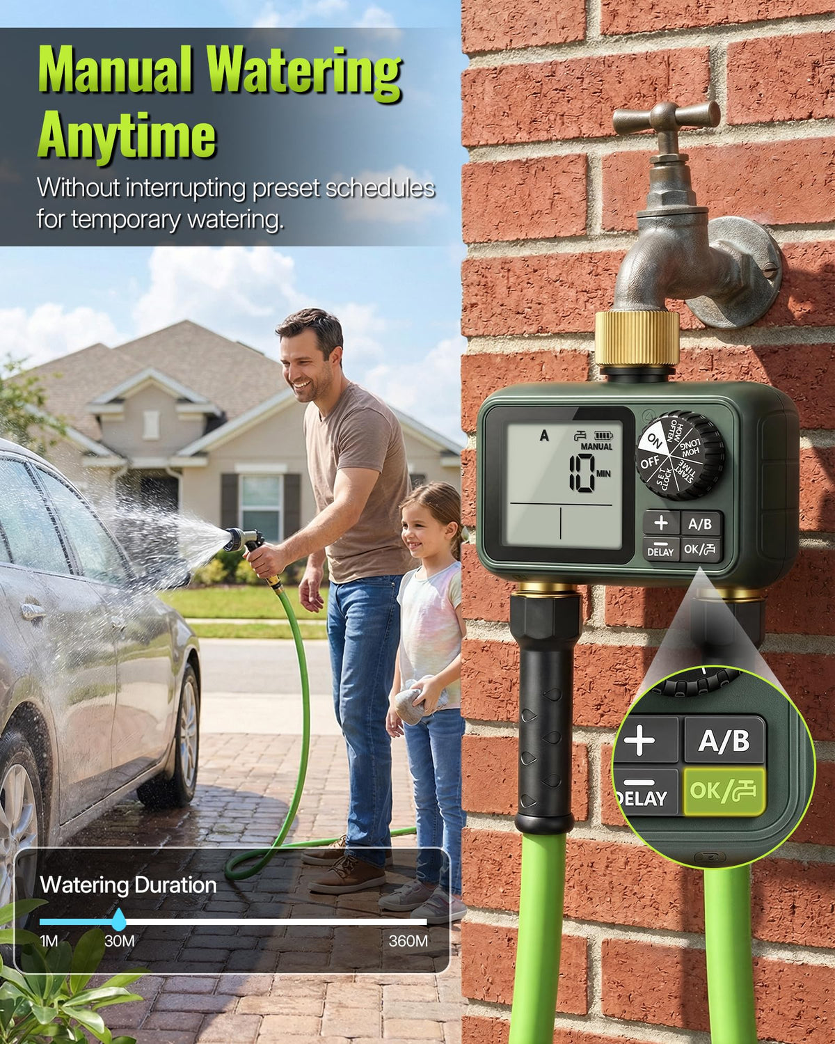 WILAWELS swivel connection demonstrates easy hose alignment and reduced leaks.