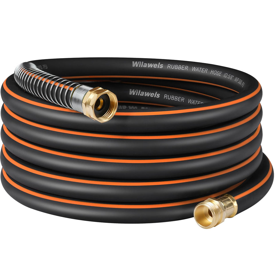 WILAWELS garden hose 30ft ready for yard watering tasks