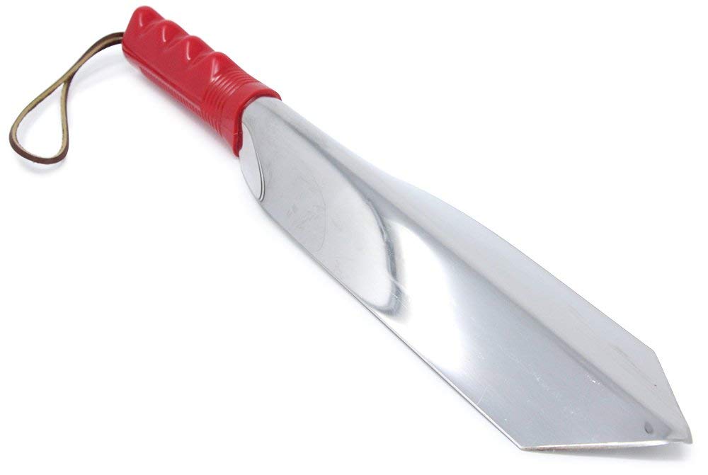 Wilcox All-Pro 14 inch trowel use in hard soil demonstrates power and efficiency