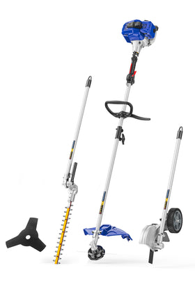 Wild Badger Power 26cc weed wacker with 4-in-1 versatility for yard care
