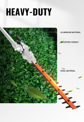 Wild Badger Power 3/4-inch cutting capacity handles larger hedges.