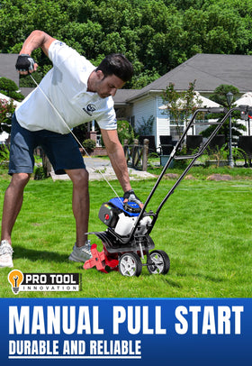 Wild Badger Power soft rubber wheels provide smooth maneuverability.