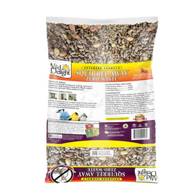 Wild Delight seed mix close-up showing nutrient-rich blend for healthy wild birds.
