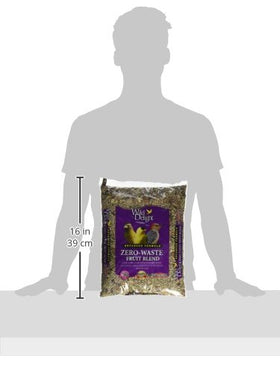 Wild Delight Zero-Waste Fruit Blend close-up shows visible fruit pieces and natural ingredients.