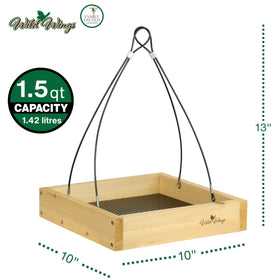 Wild Wings WWCF23 fresh seed tray removable highlights easy filling and quick cleaning.