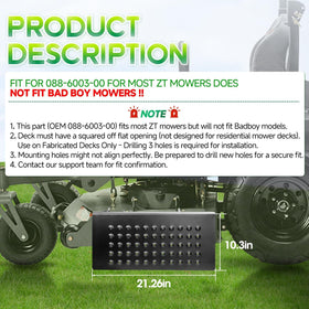WildGear ACS6000ULS durable materials withstand yard work