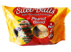 Wildlife Sciences Fruit & Nut suet ball highlighting natural flavors attractive to diverse birds