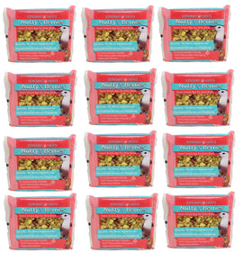 Wildlife Sciences Songbird Seed Bars 12-pack at feeder, inviting songbirds.